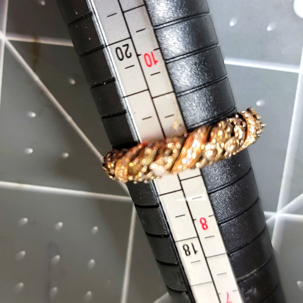 carat tw Ring 14K Strawberry Gold bought from Kay Jewelers Size 9
